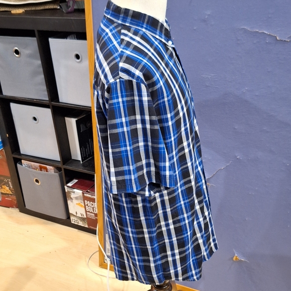 Stussy short sleeve plaid button down shirt Large - Picture 7 of 7